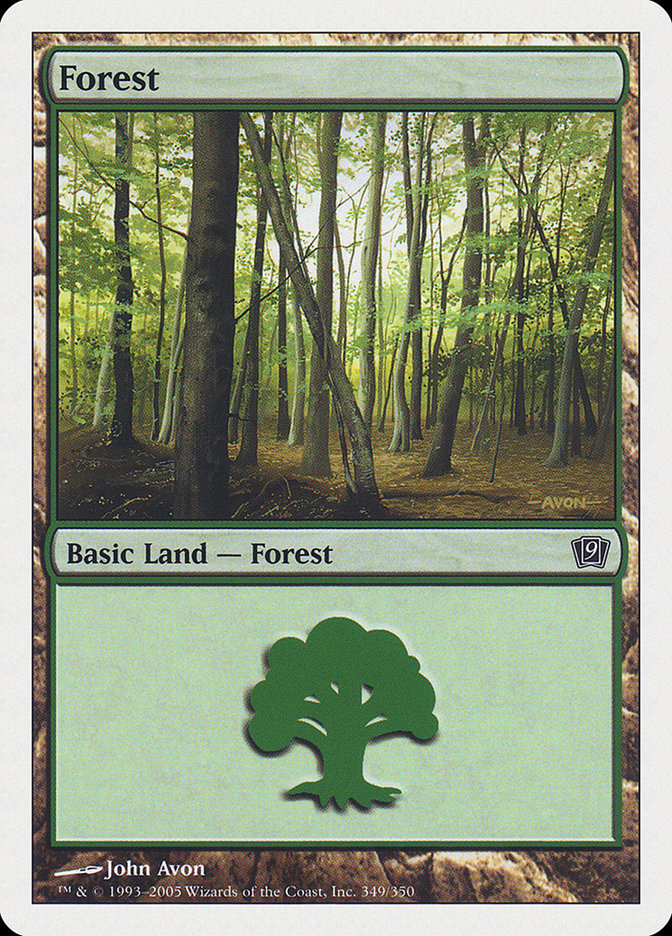 Forest (349) [Ninth Edition] | Total Play