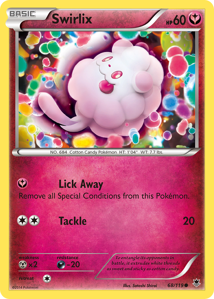 Swirlix (68/119) [XY: Phantom Forces] | Total Play