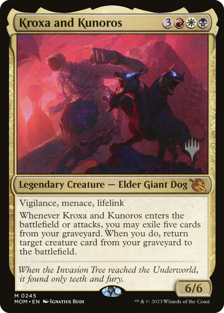 Kroxa and Kunoros (Promo Pack) [March of the Machine Promos] | Total Play