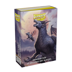 Dragon Shield: Japanese Size 60ct Brushed Art Sleeves - Halloween (2023) | Total Play