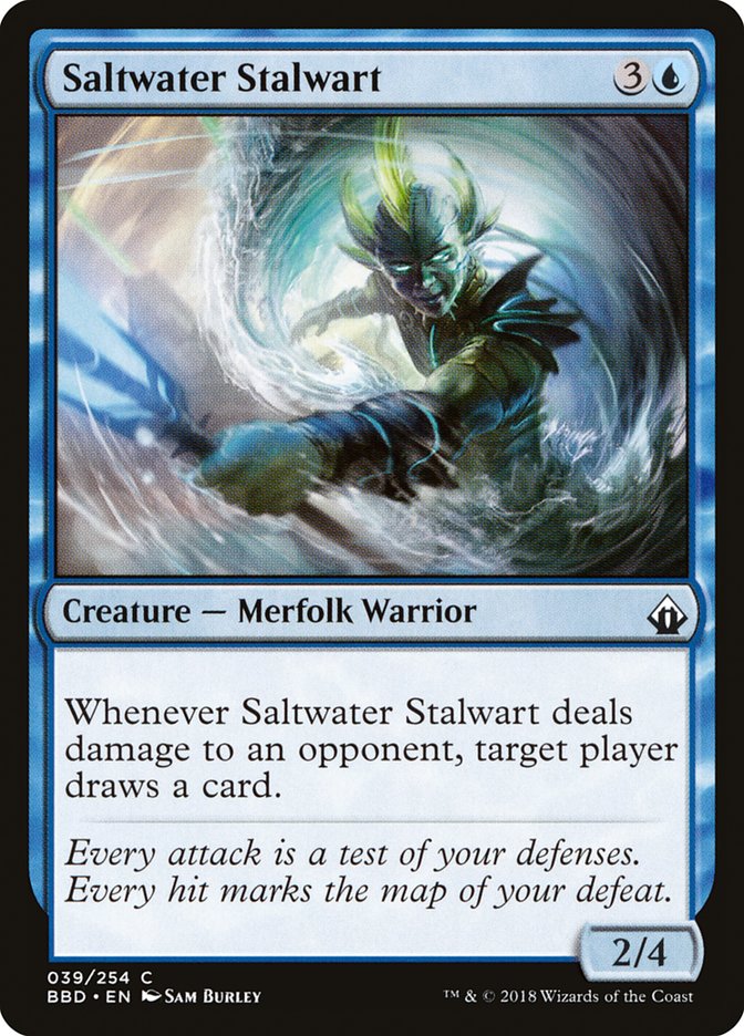 Saltwater Stalwart [Battlebond] | Total Play