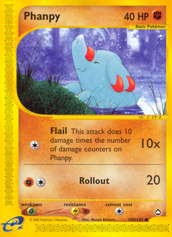 Phanpy (100/147) [Aquapolis] | Total Play