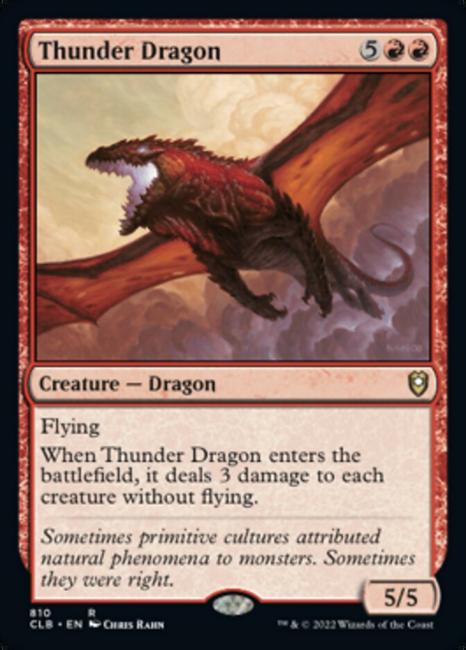 Thunder Dragon [Commander Legends: Battle for Baldur's Gate] | Total Play