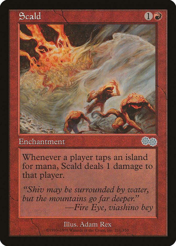 Scald [Urza's Saga] | Total Play