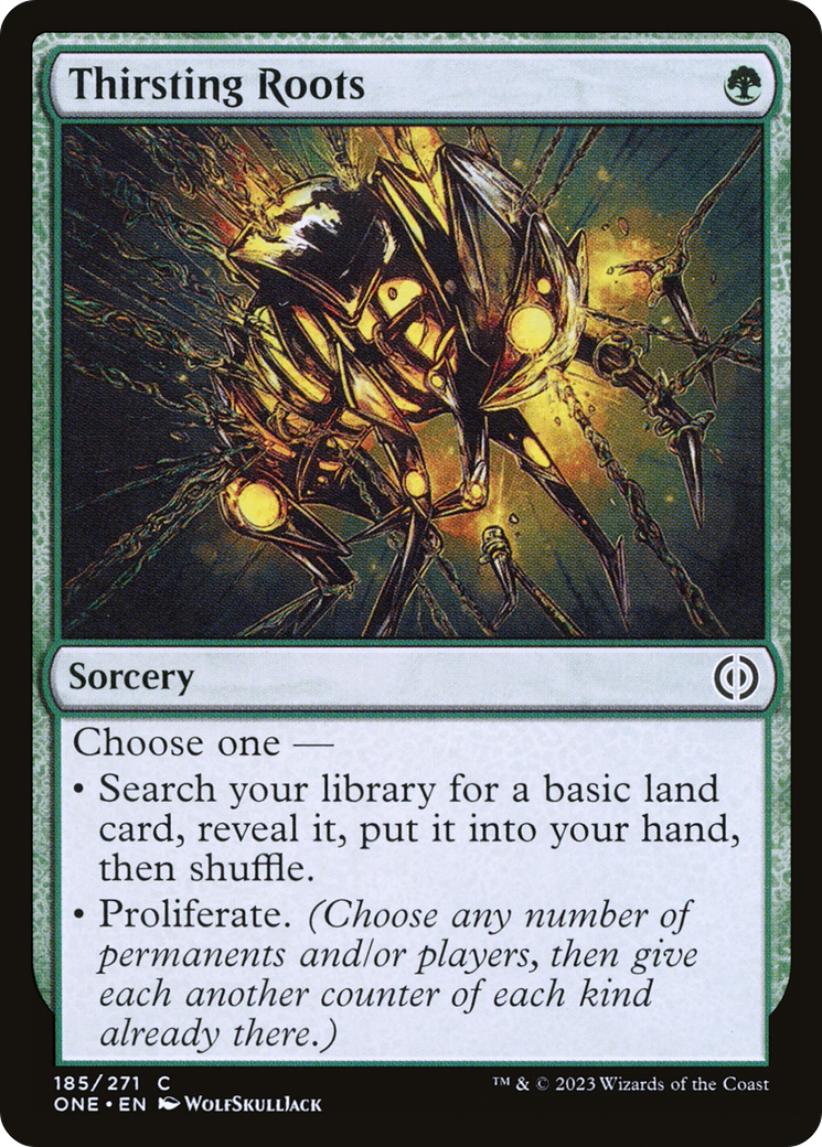 Thirsting Roots [Phyrexia: All Will Be One] | Total Play