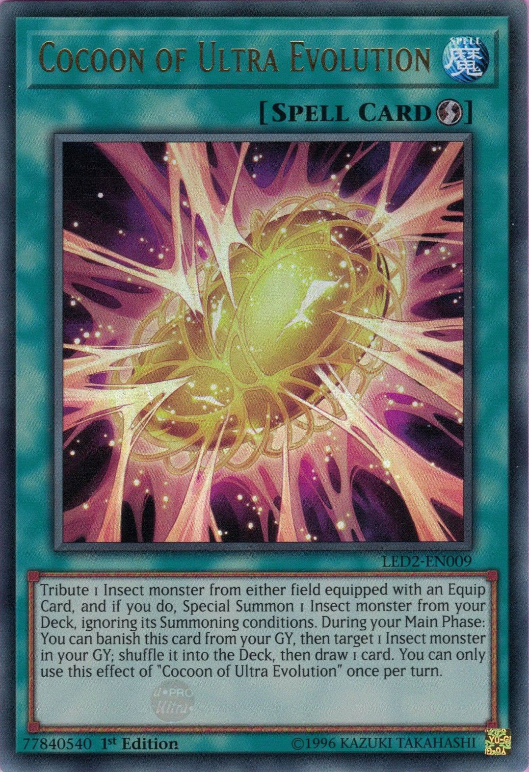 Cocoon of Ultra Evolution [LED2-EN009] Ultra Rare | Total Play