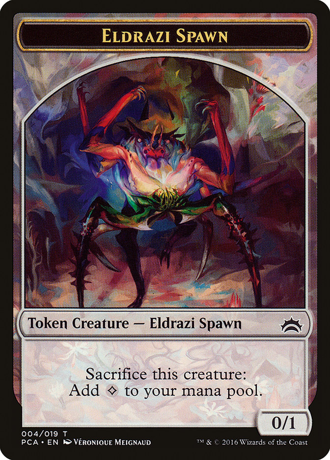 Eldrazi Spawn Token (004/019) [Planechase Anthology Tokens] | Total Play