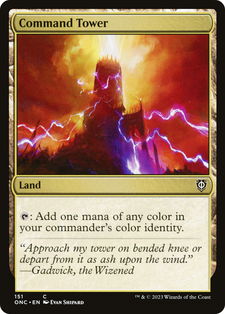 Command Tower [Phyrexia: All Will Be One Commander] | Total Play