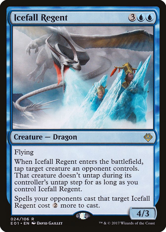 Icefall Regent [Archenemy: Nicol Bolas] | Total Play