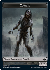Zombie // Treasure Double-Sided Token [Game Night: Free-for-All Tokens] | Total Play