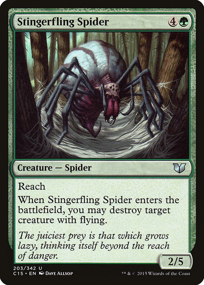 Stingerfling Spider [Commander 2015] | Total Play