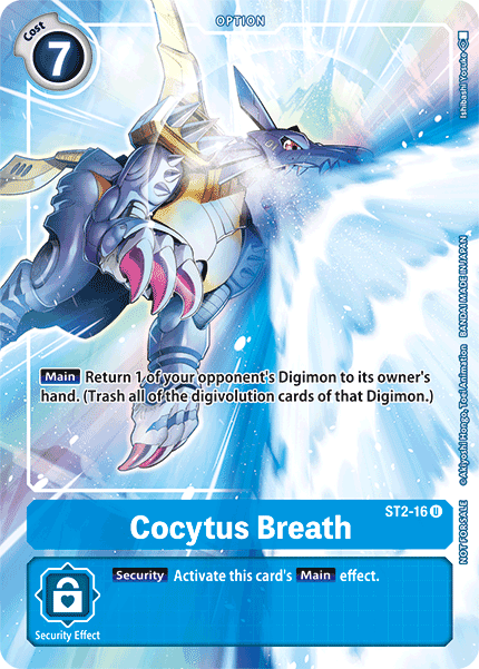 Cocytus Breath [ST2-16] (Tamer's Evolution Box) [Starter Deck: Cocytus Blue Promos] | Total Play