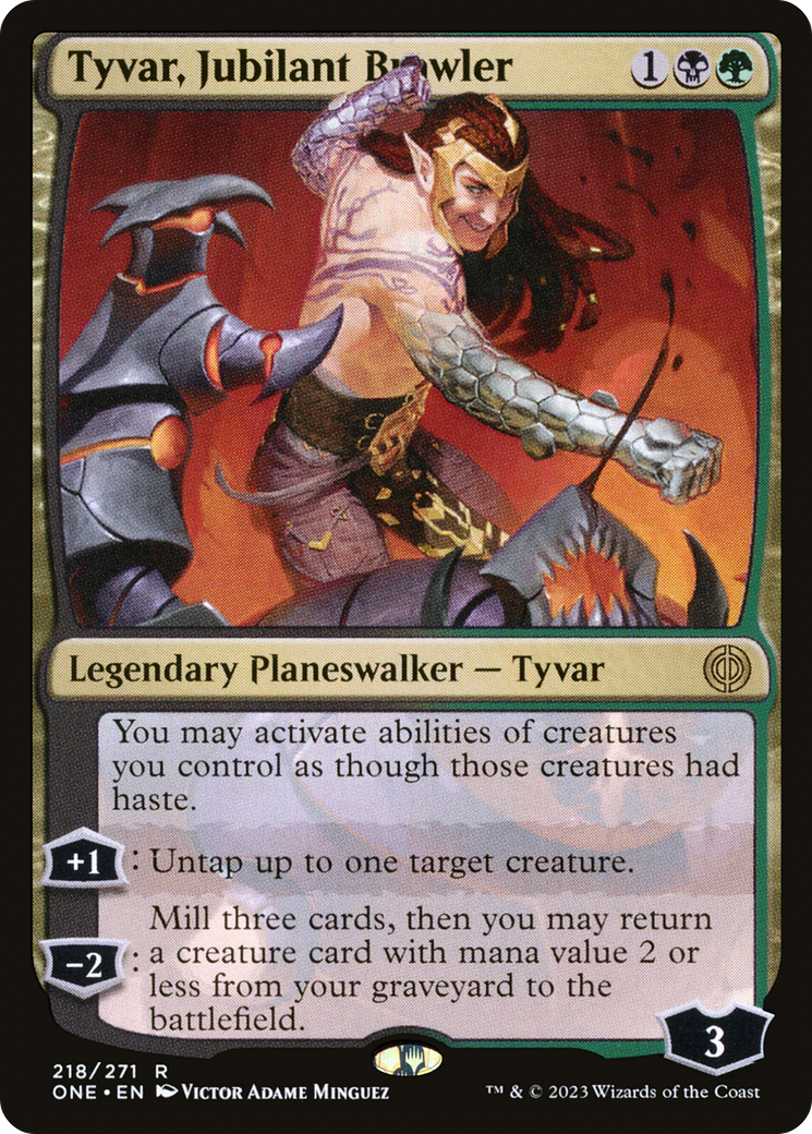 Tyvar, Jubilant Brawler [Phyrexia: All Will Be One] | Total Play