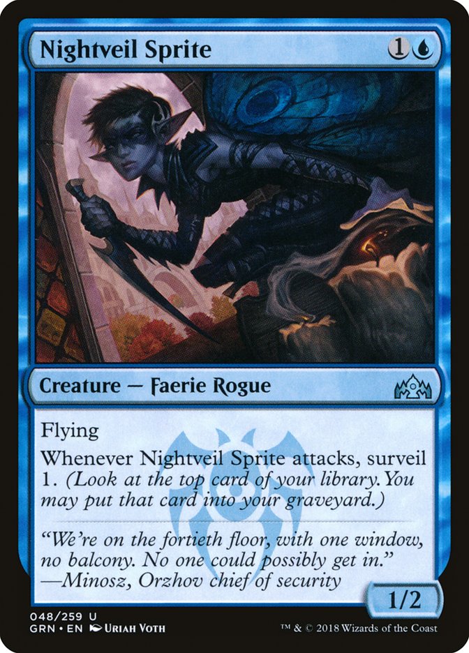 Nightveil Sprite [Guilds of Ravnica] | Total Play