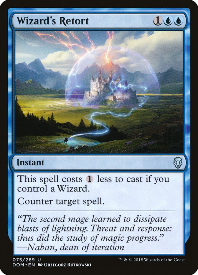 Wizard's Retort [Dominaria] | Total Play