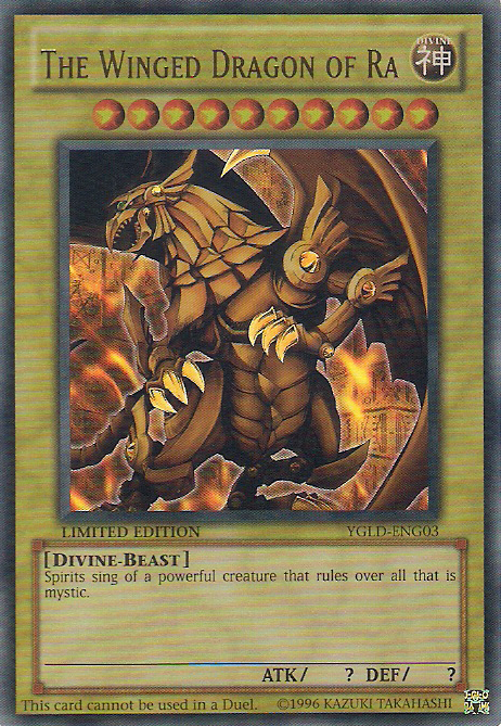 The Winged Dragon of Ra [YGLD-ENG03] Ultra Rare | Total Play