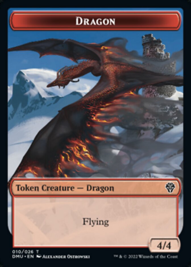 Dragon Token [Dominaria United Tokens] | Total Play