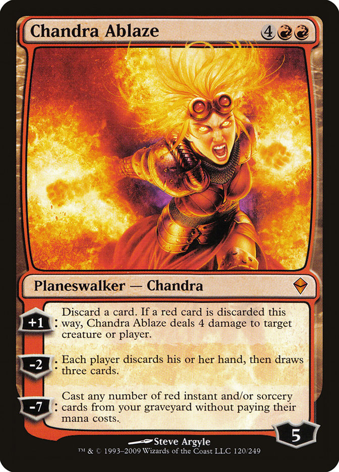 Chandra Ablaze [Zendikar] | Total Play