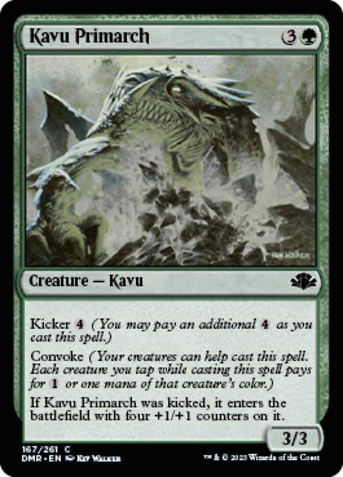 Kavu Primarch [Dominaria Remastered] | Total Play