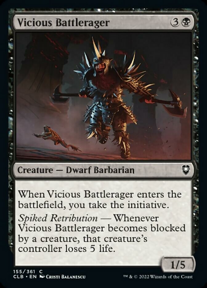 Vicious Battlerager [Commander Legends: Battle for Baldur's Gate] | Total Play