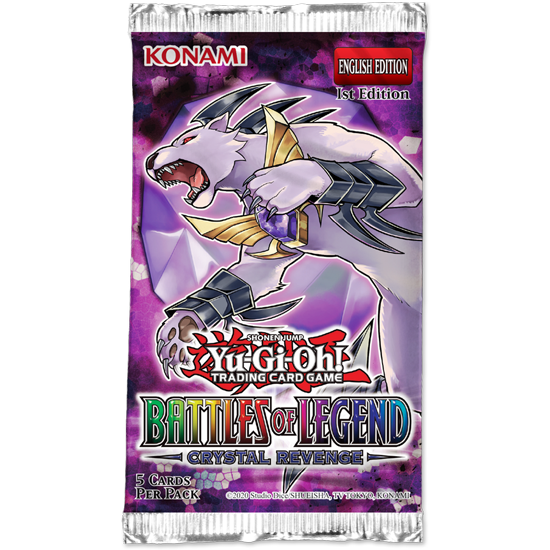 Battles of Legend: Crystal Revenge - Booster Pack (1st Edition) | Total Play