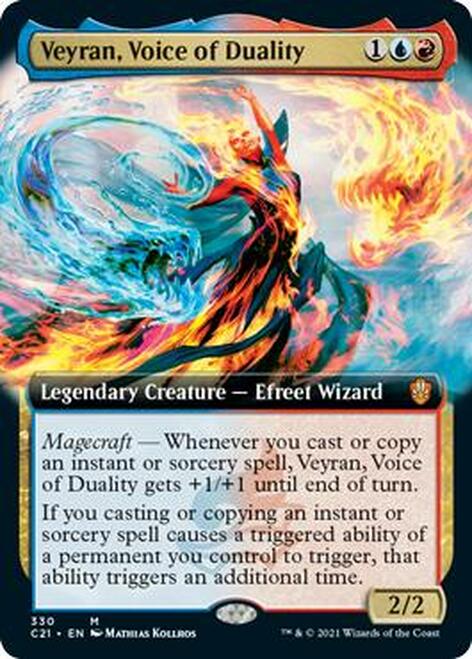 Veyran, Voice of Duality (Extended Art) [Commander 2021] | Total Play