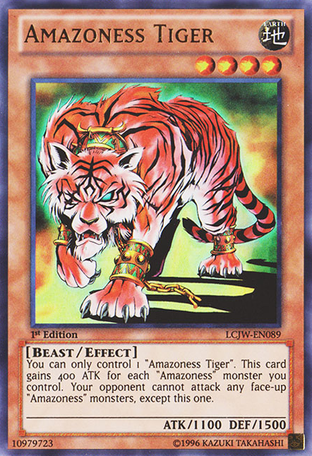 Amazoness Tiger [LCJW-EN089] Ultra Rare | Total Play