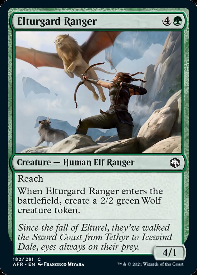 Elturgard Ranger [Dungeons & Dragons: Adventures in the Forgotten Realms] | Total Play