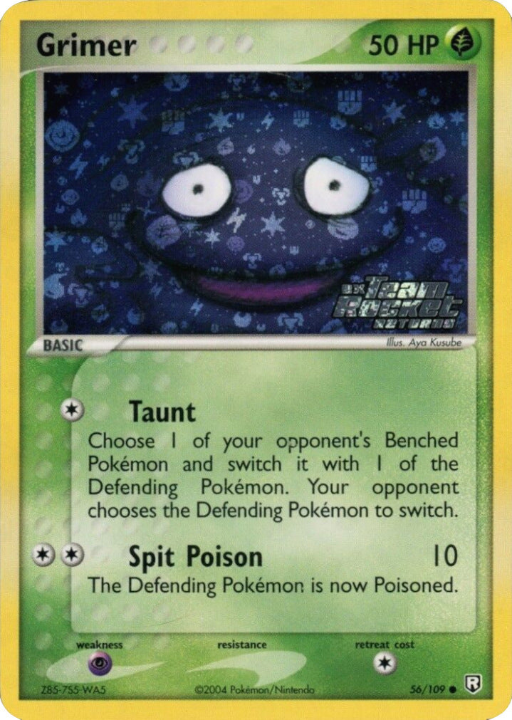 Grimer (56/109) (Stamped) [EX: Team Rocket Returns] | Total Play