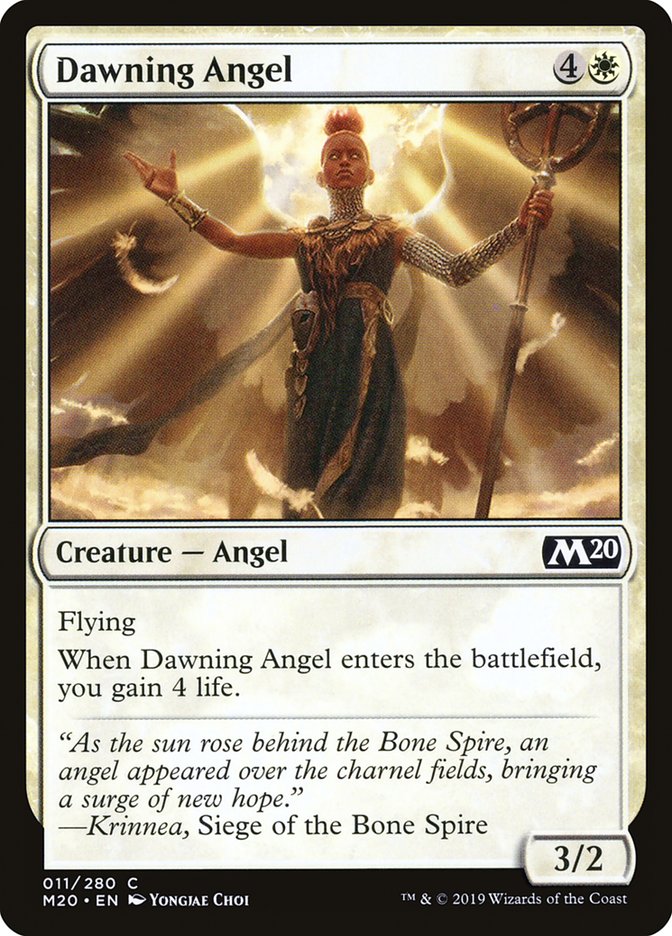 Dawning Angel [Core Set 2020] | Total Play