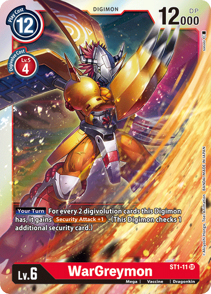 WarGreymon [ST1-11] [Starter Deck: Gaia Red] | Total Play