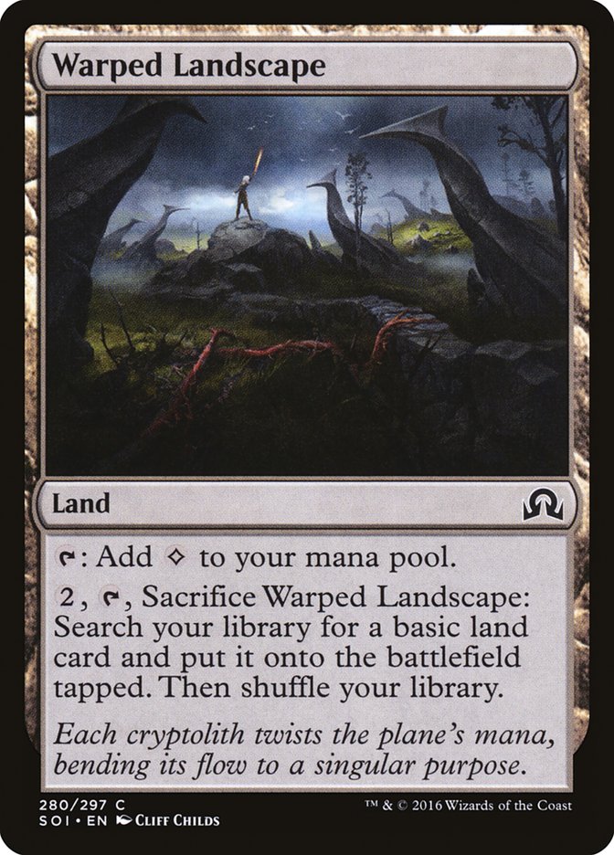 Warped Landscape [Shadows over Innistrad] | Total Play