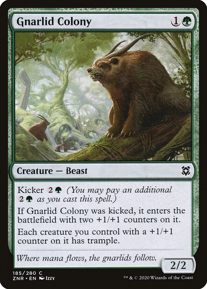 Gnarlid Colony [Zendikar Rising] | Total Play