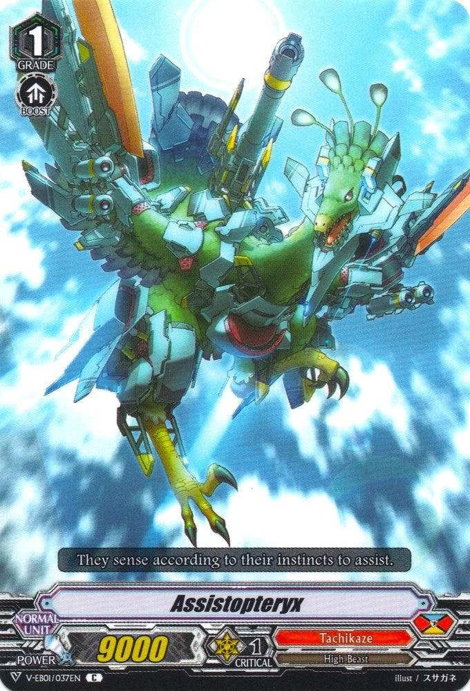 Assistopteryx (V-EB01/037EN) [The Destructive Roar] | Total Play