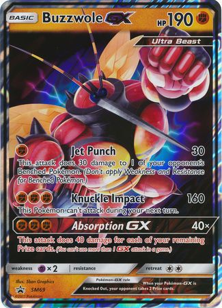 Buzzwole GX (SM69) (Jumbo Card) [Sun & Moon: Black Star Promos] | Total Play