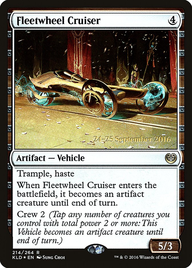 Fleetwheel Cruiser [Kaladesh Prerelease Promos] | Total Play