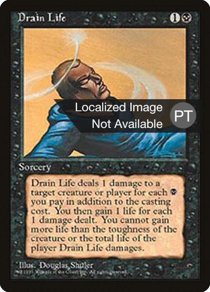 Drain Life [Fourth Edition (Foreign Black Border)] | Total Play