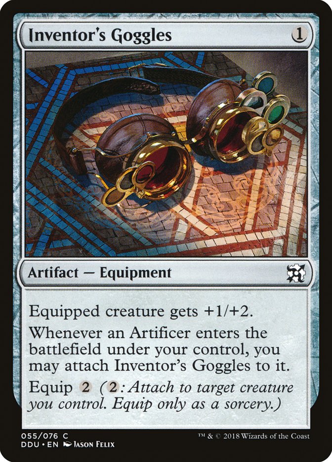 Inventor's Goggles [Duel Decks: Elves vs. Inventors] | Total Play