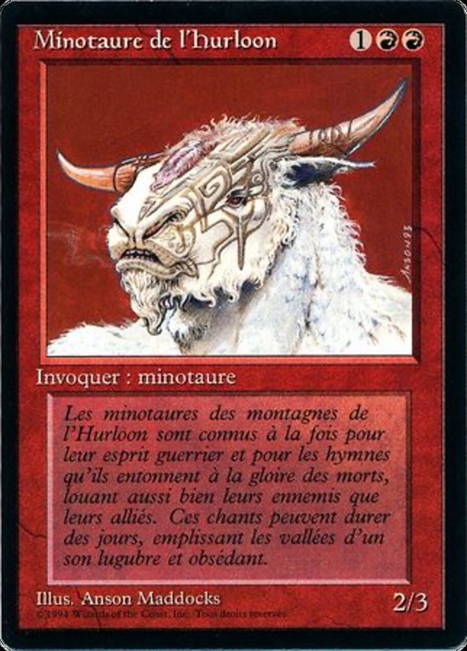 Hurloon Minotaur [Foreign Black Border] | Total Play