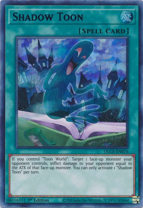 Shadow Toon (Blue) [DLCS-EN076] Ultra Rare | Total Play