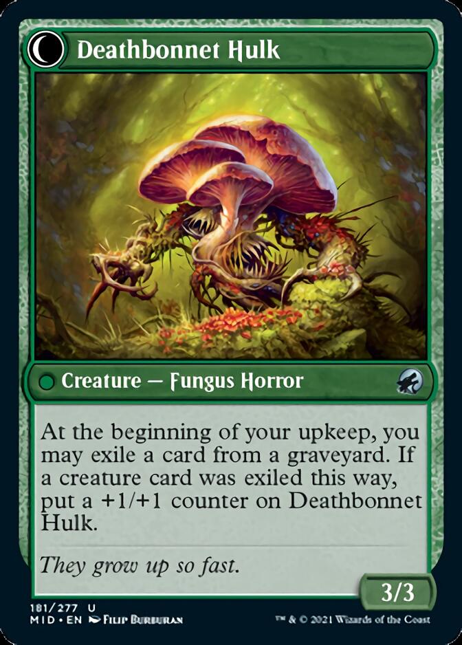 Deathbonnet Sprout // Deathbonnet Hulk [Innistrad: Midnight Hunt] | Total Play