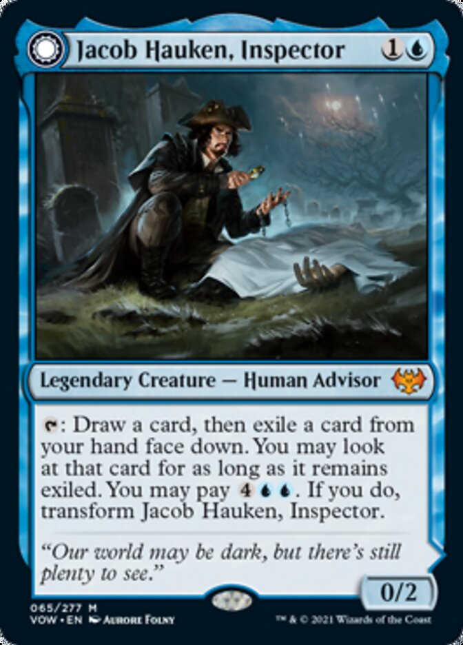 Jacob Hauken, Inspector // Hauken's Insight [Innistrad: Crimson Vow] | Total Play