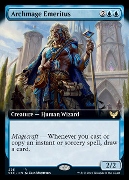 Archmage Emeritus (Extended Art) [Strixhaven: School of Mages] | Total Play