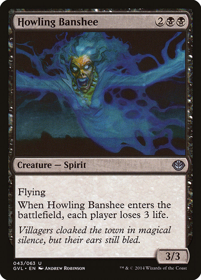 Howling Banshee (Garruk vs. Liliana) [Duel Decks Anthology] | Total Play