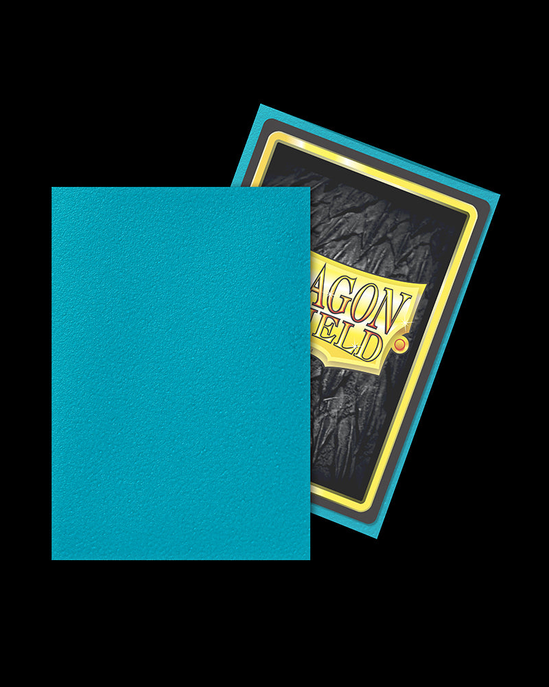 Dragon Shield: Japanese Size 60ct Sleeves - Turquoise (Matte) | Total Play