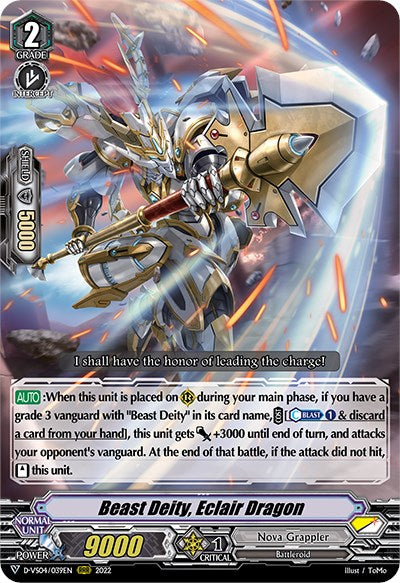 Beast Deity, Eclair Dragon (D-VS04/039EN) [V Clan Collection Vol.4] | Total Play