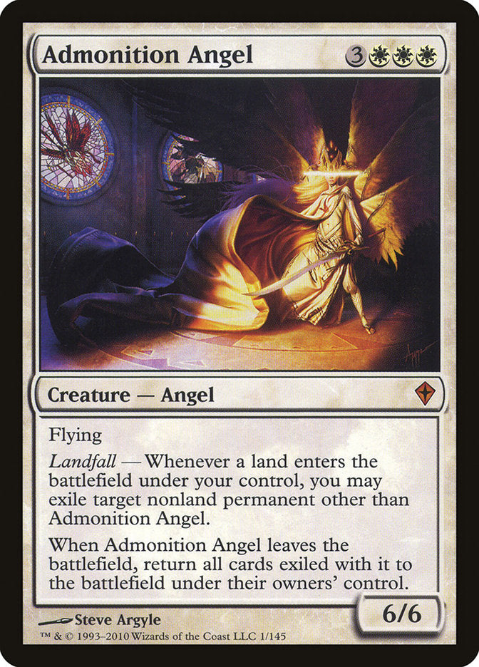 Admonition Angel [Worldwake] | Total Play