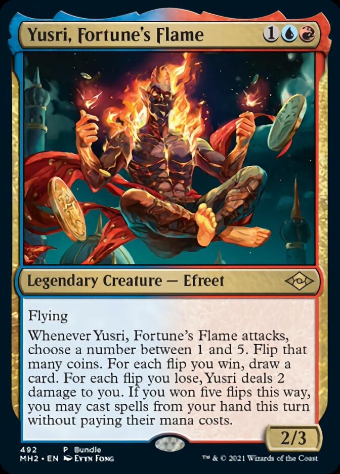 Yusri, Fortune's Flame (Bundle) [Modern Horizons 2] | Total Play