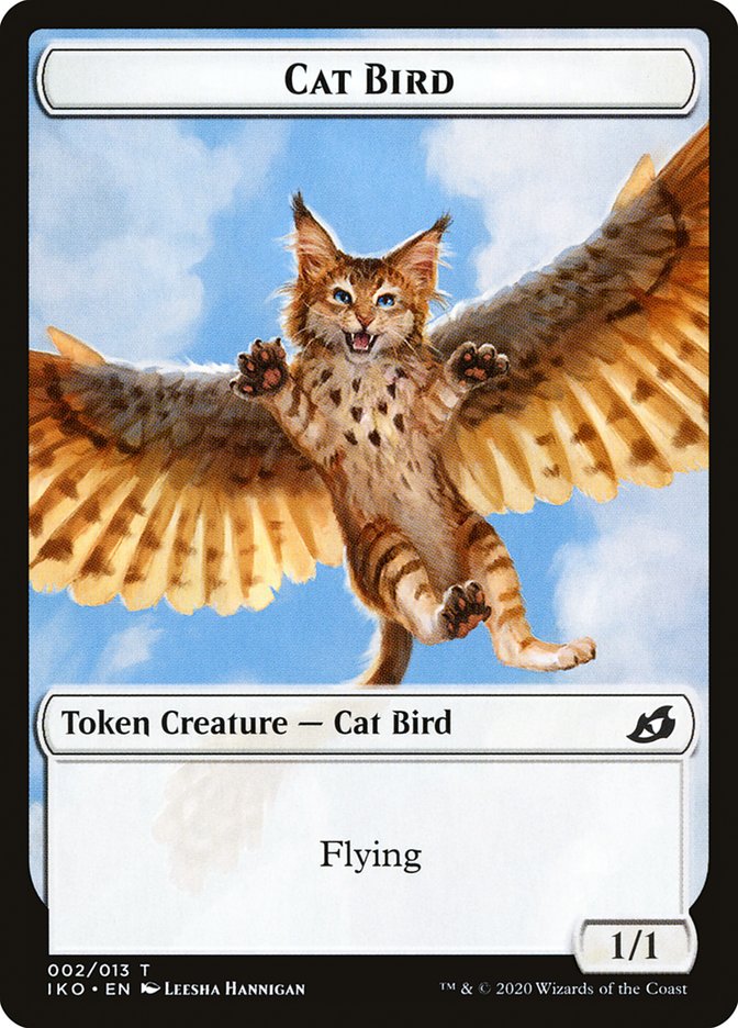 Cat Bird Token [Ikoria: Lair of Behemoths Tokens] | Total Play