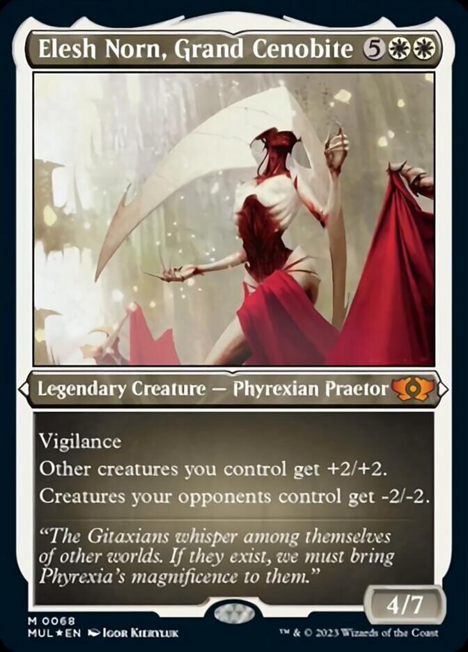 Elesh Norn, Grand Cenobite (Foil Etched) [Multiverse Legends] | Total Play